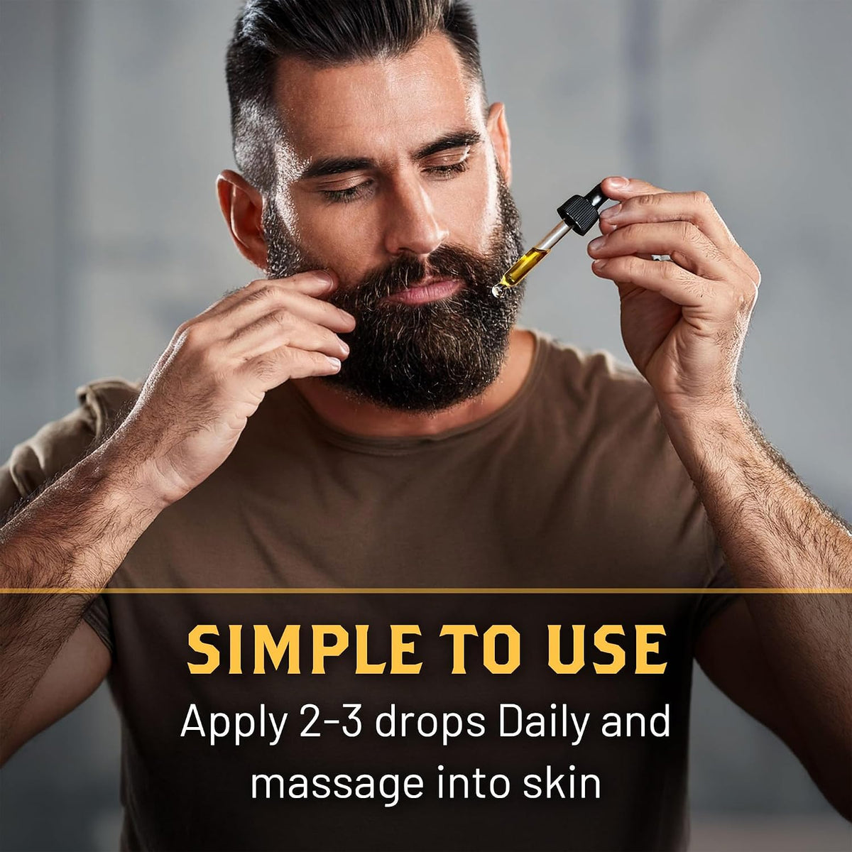 Ranger Grooming Unscented Beard Oil for Men - Organic Jojoba & Argan Oil - Fragrance Free - Made in USA - 1 FL OZ / 30 ML
