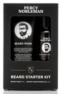 Beard Starter Kit, a Beard Grooming Kit Containing Beard Oil and Wash, 30Ml / 75Ml