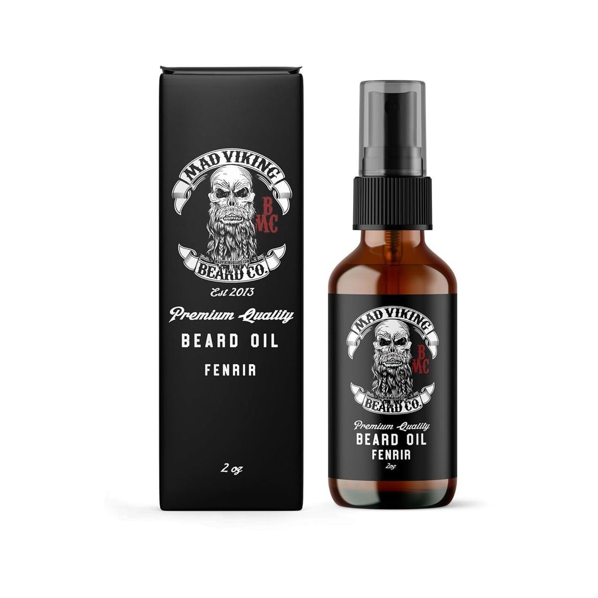 Mad Viking Fenrir Beard Oil for Men 2 Oz