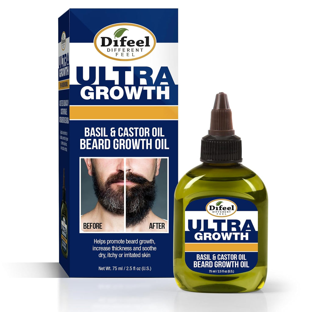Men'S Ultra Growth Beard Care 3-PC Gift Set for Men - Includes 2-In-1 Beard Shampoo & Conditioner 12Oz, Beard Growth Oil 8Oz, and Bonus Travel Size Beard Oil
