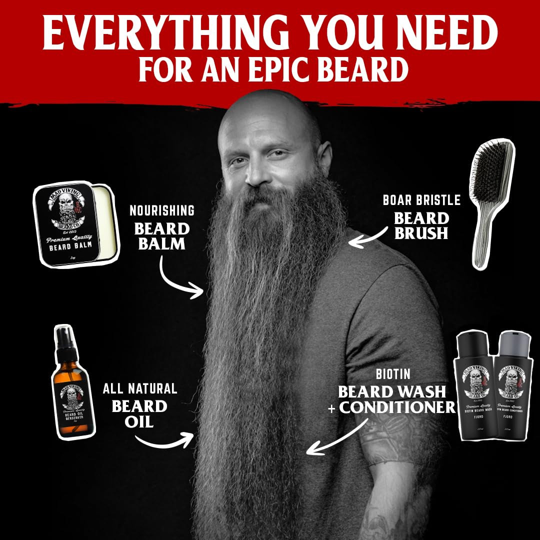Mad Viking Valhalla Beard Oil for Men 2 Oz