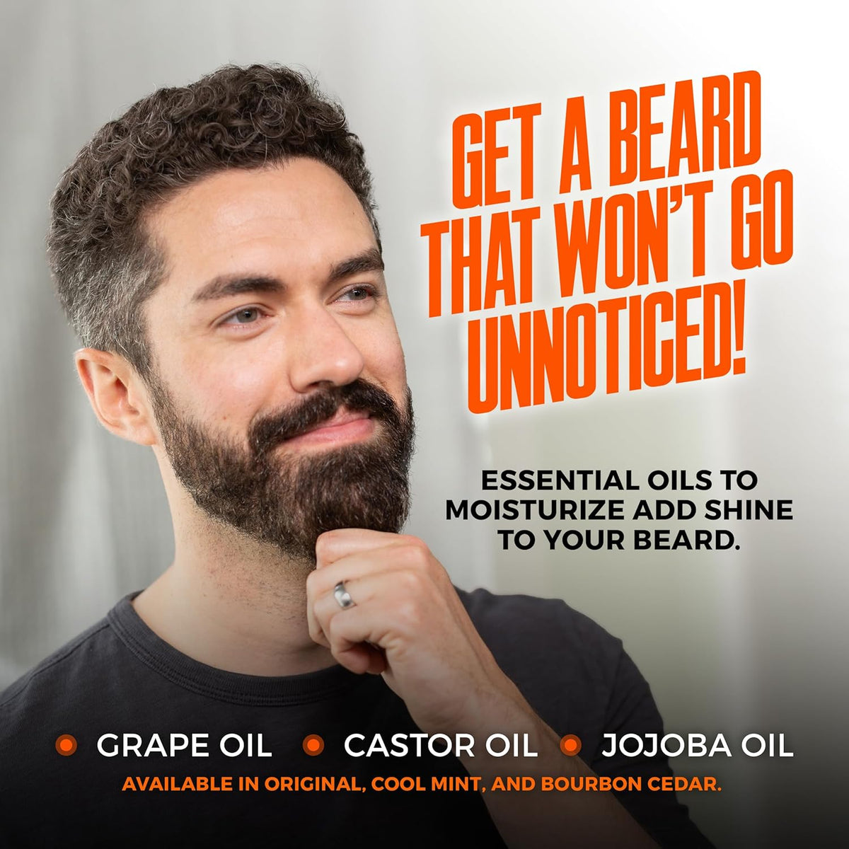 Beard Oil & Conditioner for Men - Deep Softening Treatment