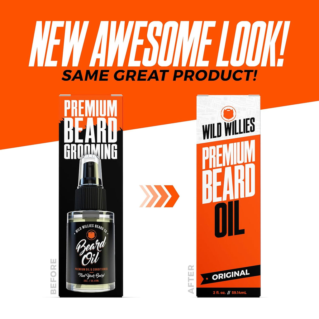Beard Oil & Conditioner for Men - Deep Softening Treatment