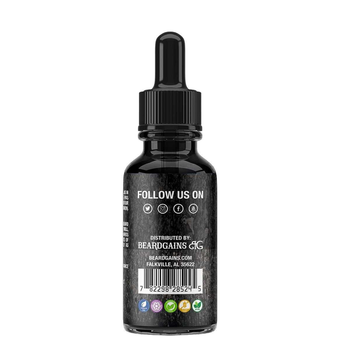 Beard Oil for Men - Organic Beard Growth Oil, Moisturizer & Conditioner, Softens & Strengthens Facial Hair, Reduces Itch, Promotes Healthy Beard (1Oz, Pristine)